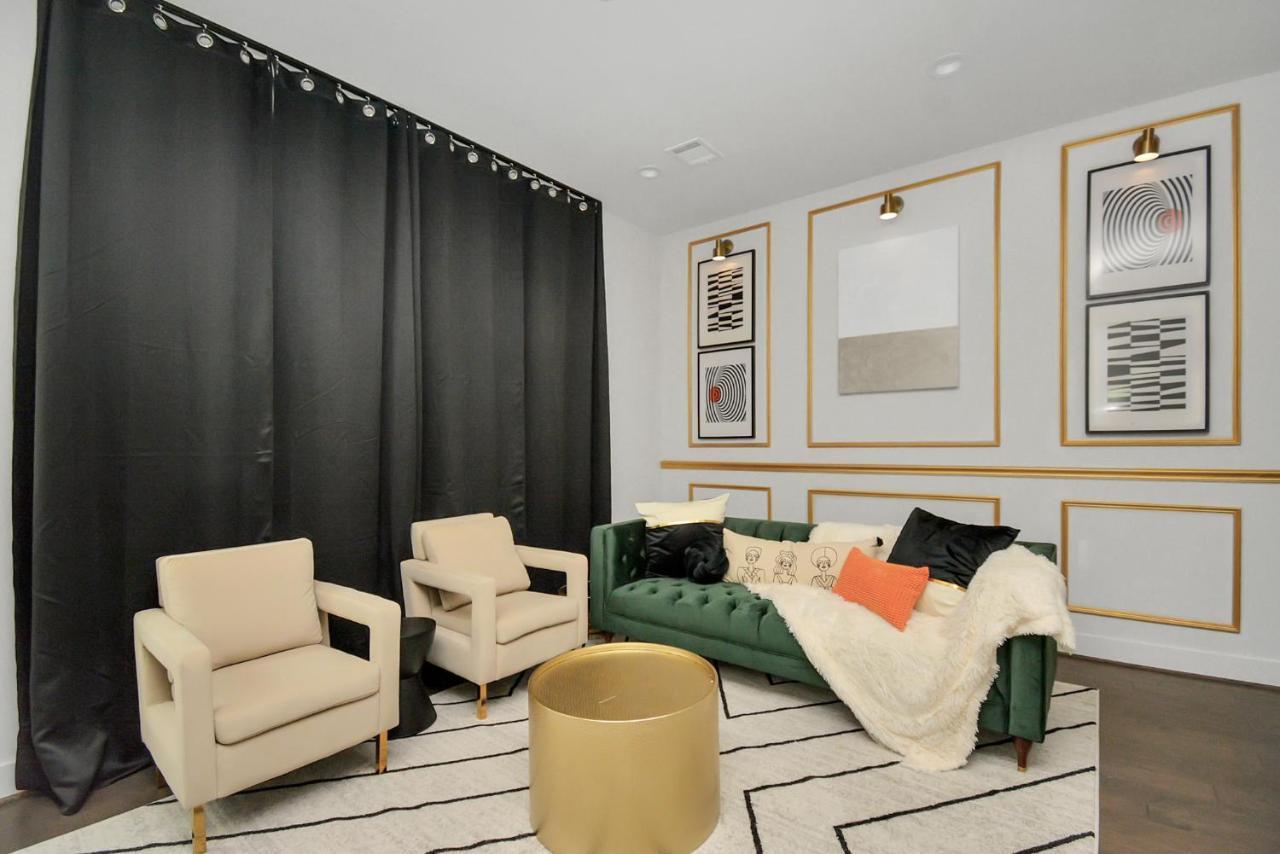 Emerald Palace - New, Modern 3Br Townhome Close To Downtown, Nrg, Med Ctr ヒューストン エクステリア 写真